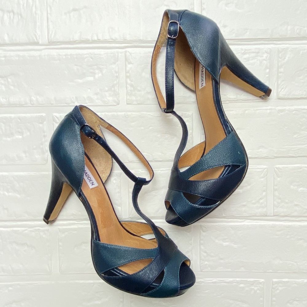 Steve Madden | Pascha dark turquoise platform heel